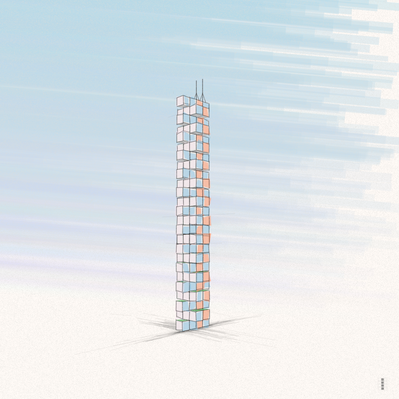 Cellular Skyscrapers #249