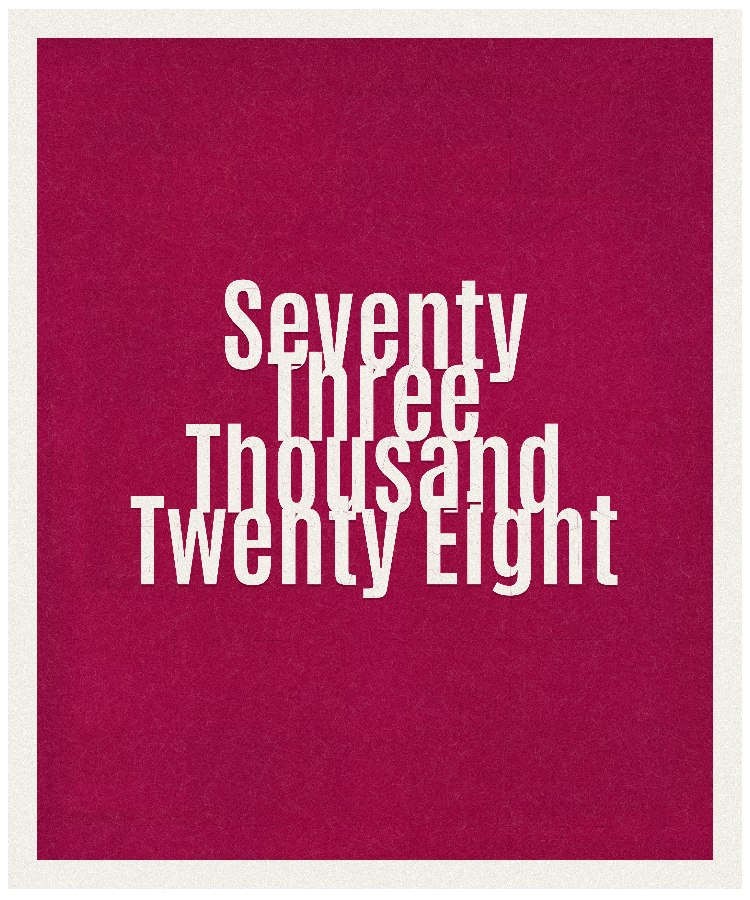 Count #73028