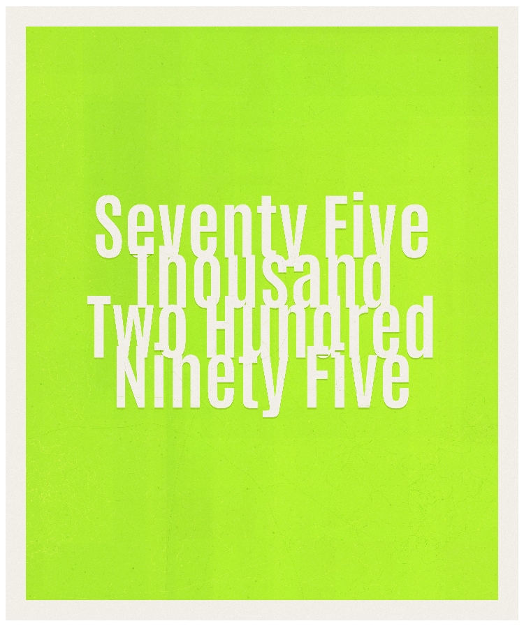 Count #75295