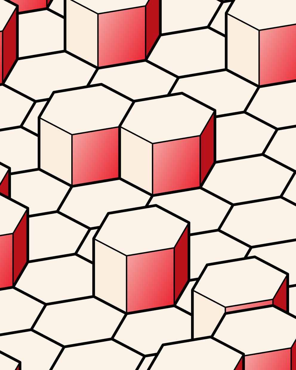 Hexagones Landscape #281