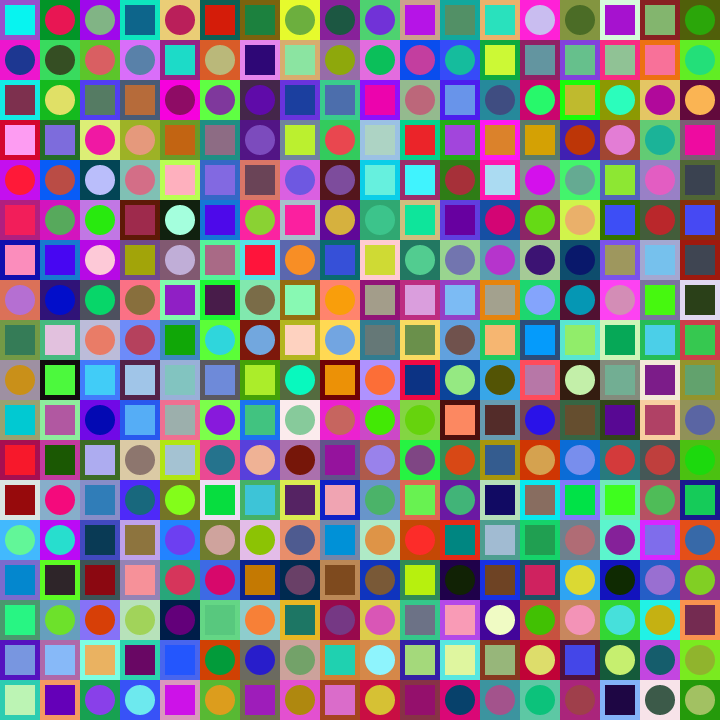 Square Dot Composition #278