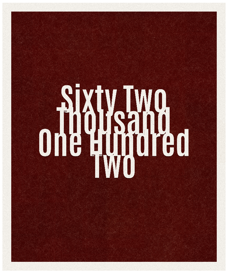 Count #62102