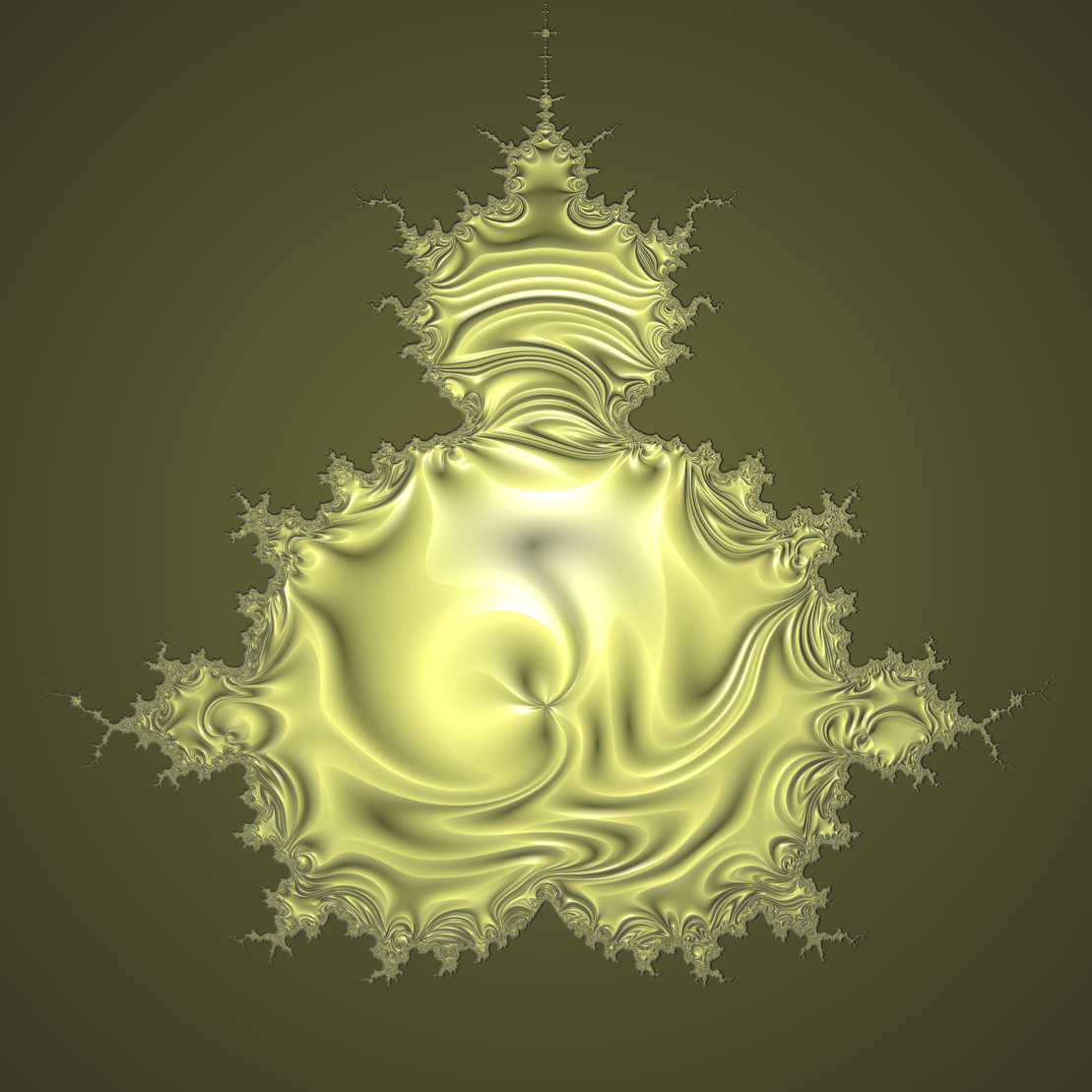 Warped Mandelbrot Fractal #3