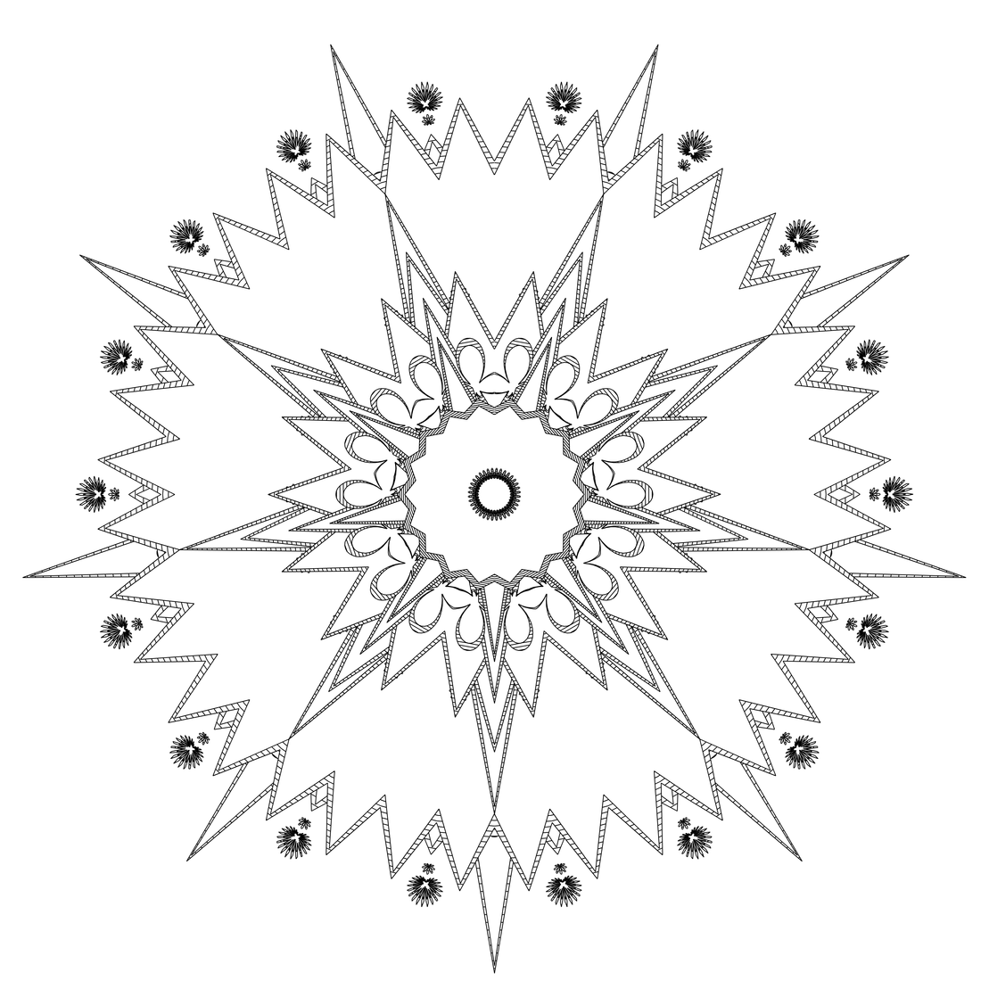 LL21 Mandala #866