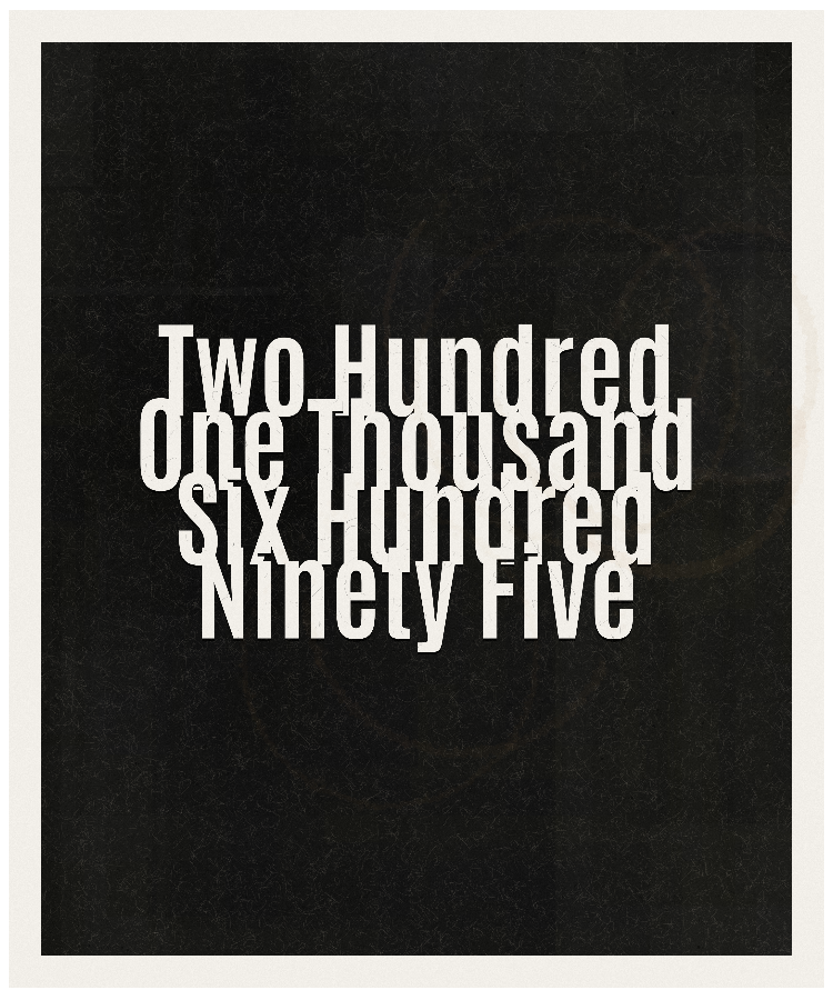 Count #201695