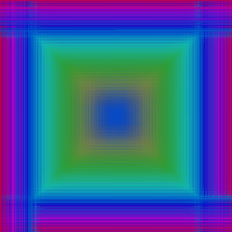 Fibonacci Rainbow Spirals v2.2 var6
