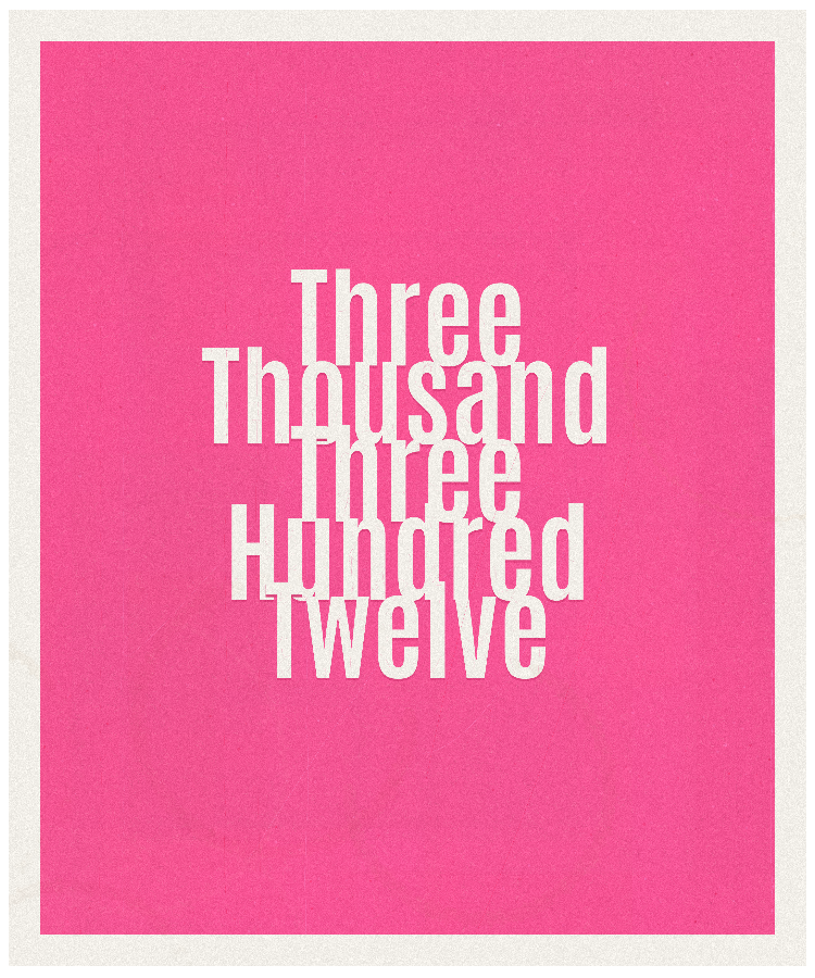 Count #3312