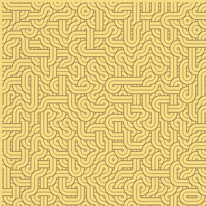 Dirty Interlaced Truchet Tiles #30