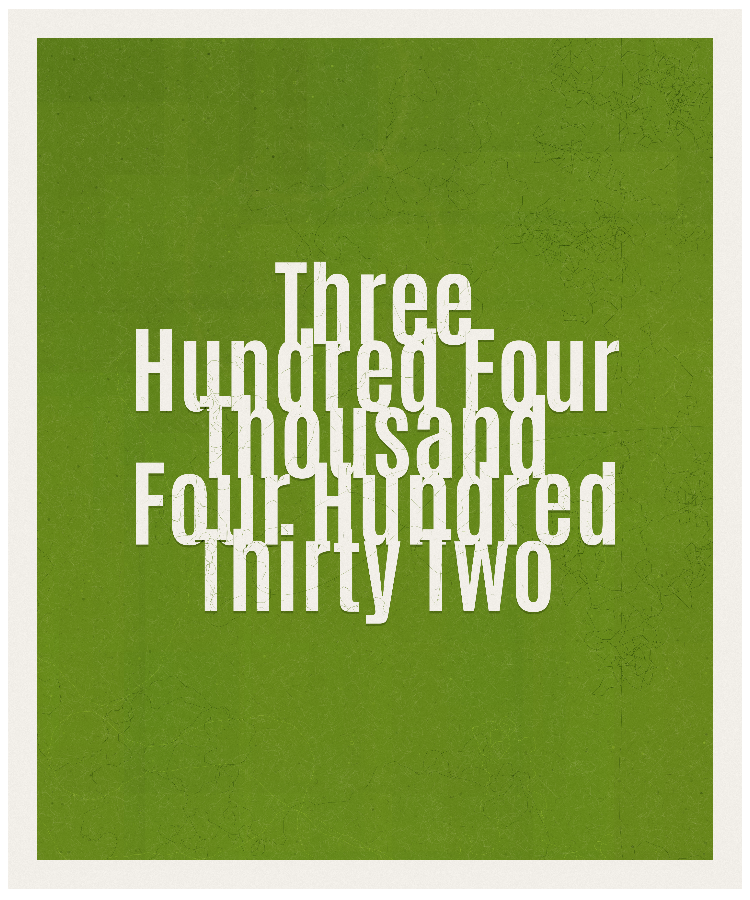 Count #304432