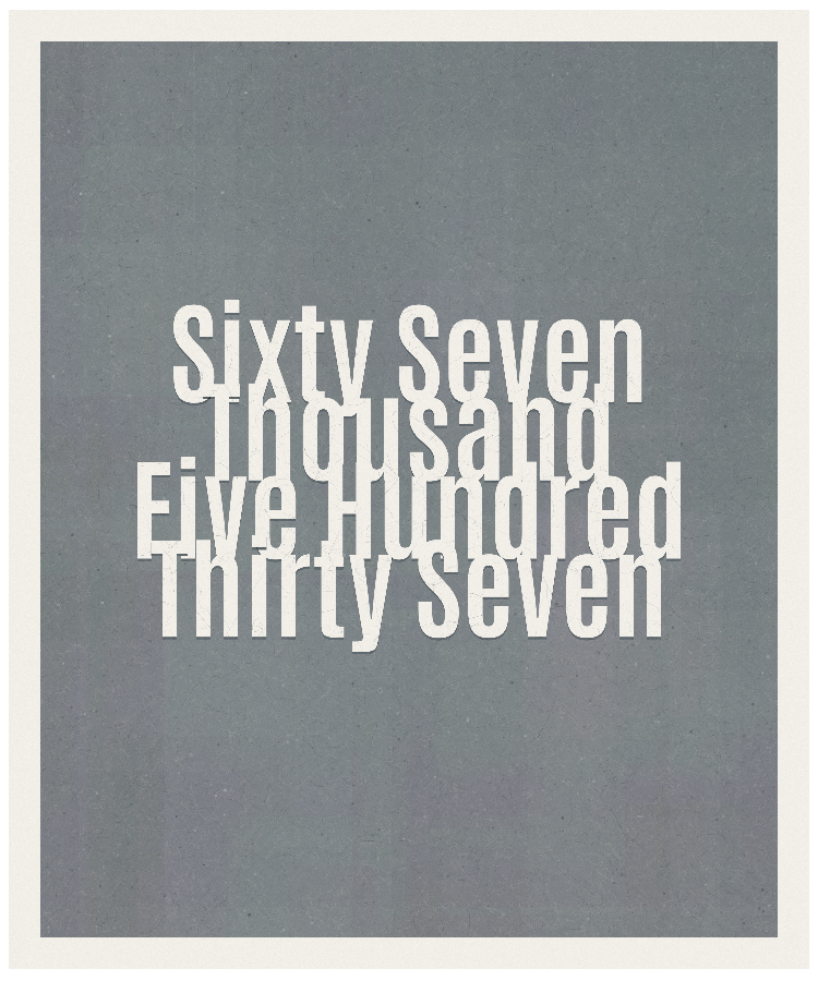 Count #67537