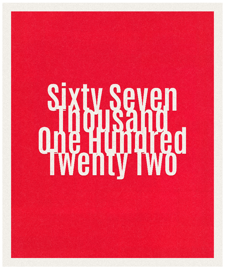 Count #67122