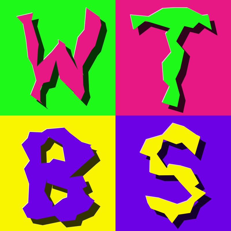 Waiting To Be Signed Logo with Wobbles #234