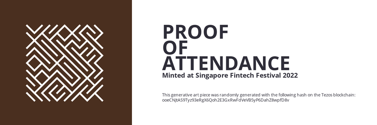 SFF2022 Proof of Attendance Token #354