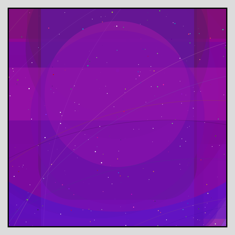 Color Field Starry B #143