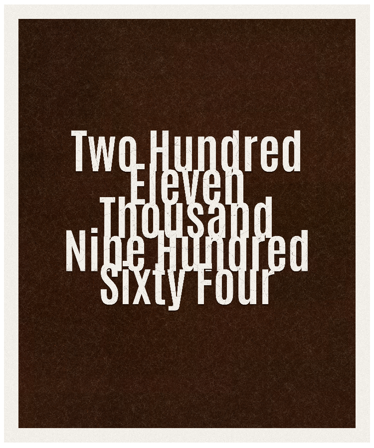 Count #211964