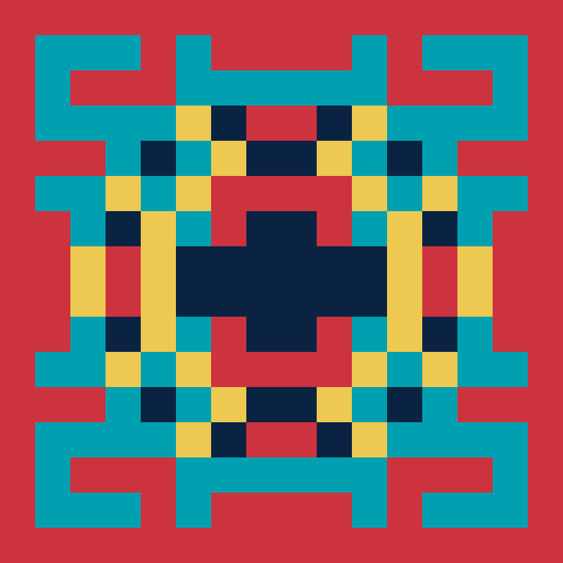 Pixel Mandala #40