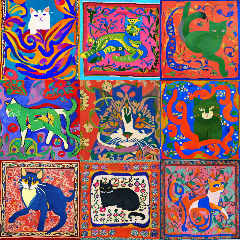 99 Patchworks of 9 Lives #44