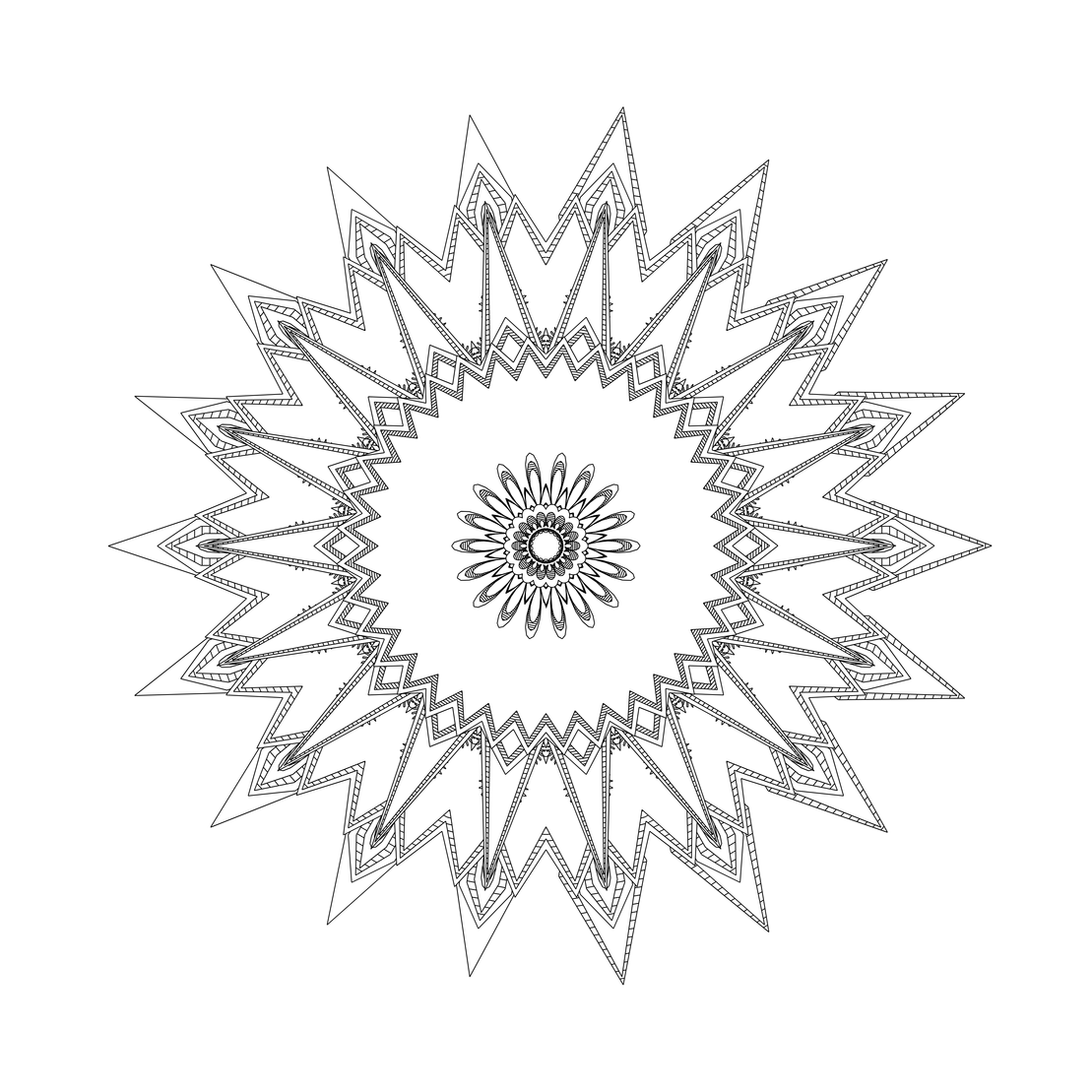 LL21 Mandala #665