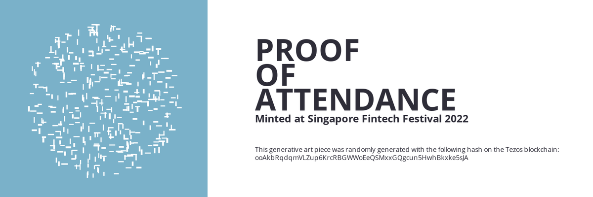 SFF2022 Proof of Attendance Token #318