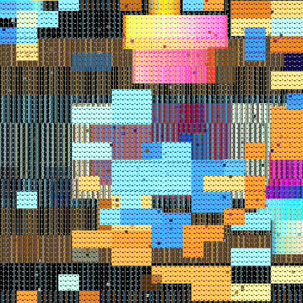 A Pixelated Dream Accumulations #44