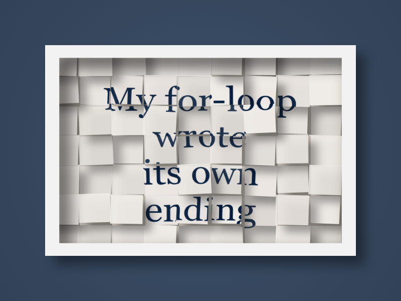 The Metaphor Machine #15543