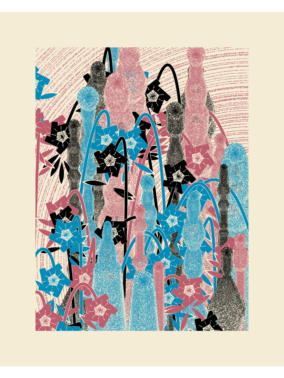 Flowers&Forms by unsleeping_ik | fxhash