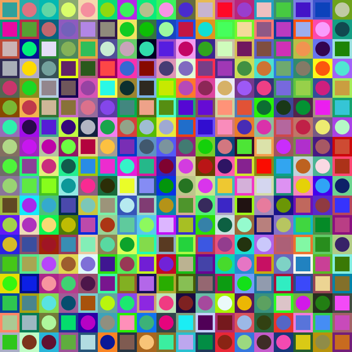 Square Dot Composition #240