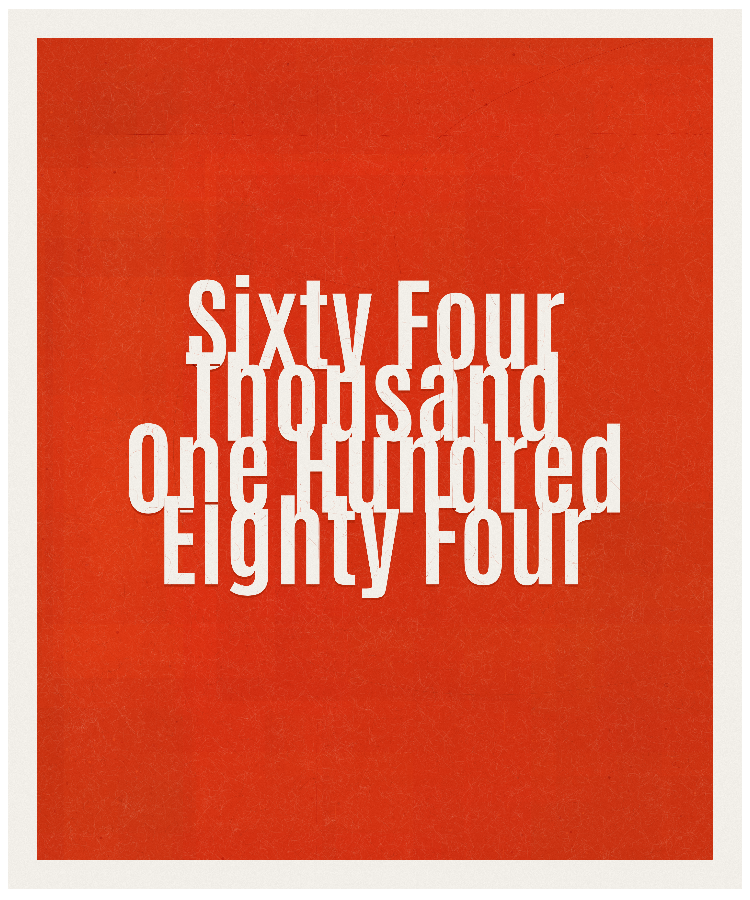 Count #64184