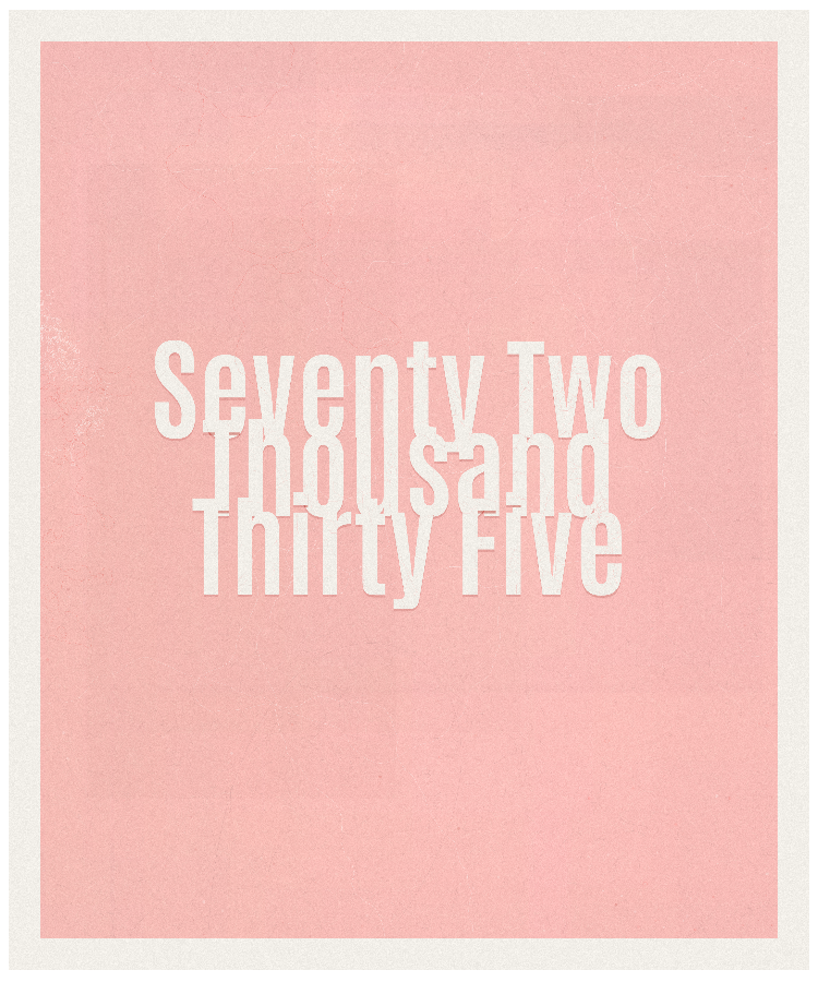 Count #72035