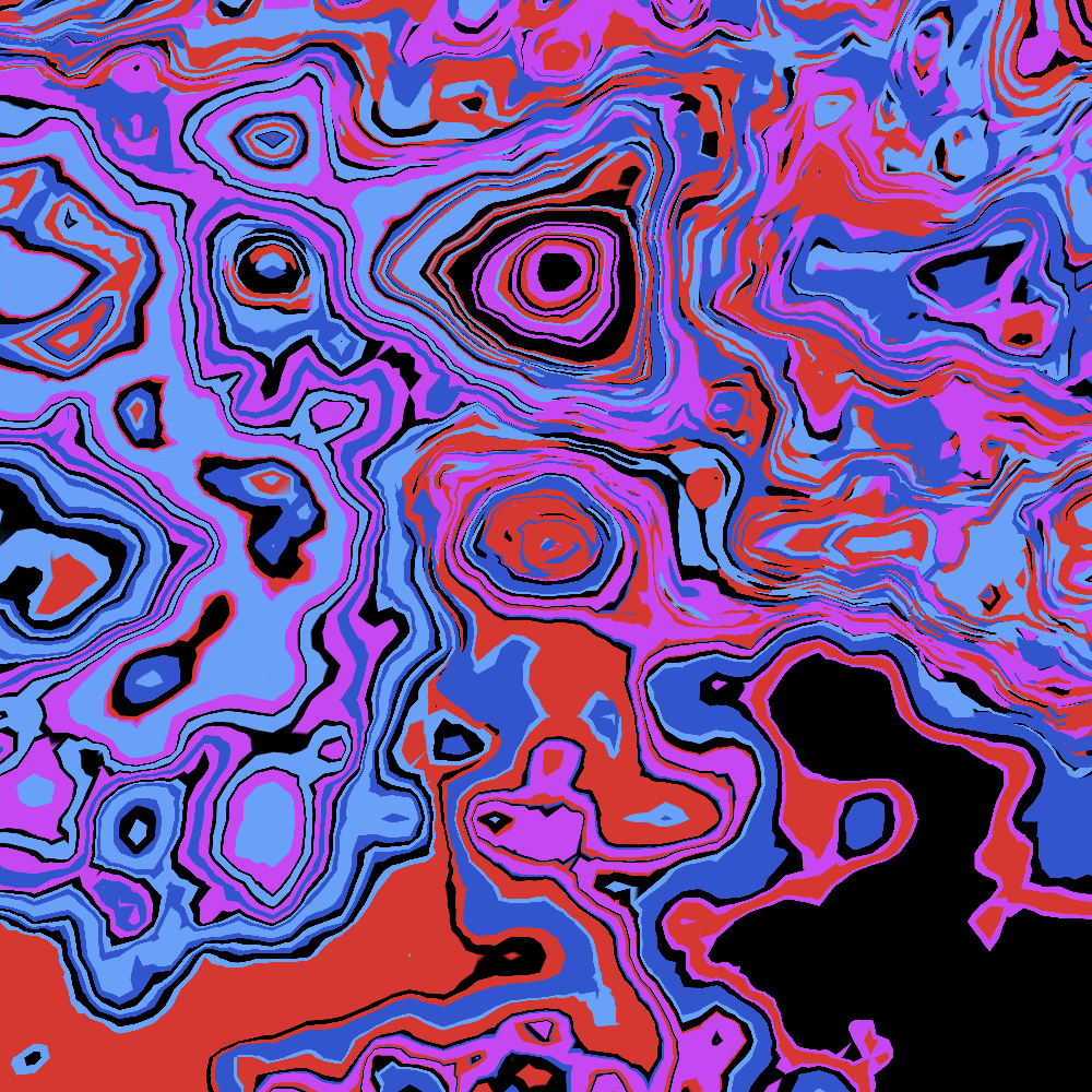 Dark Digital Marble #7