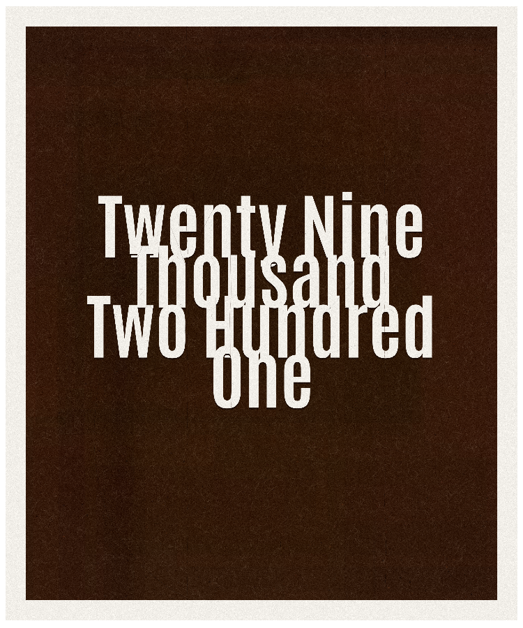 Count #29201