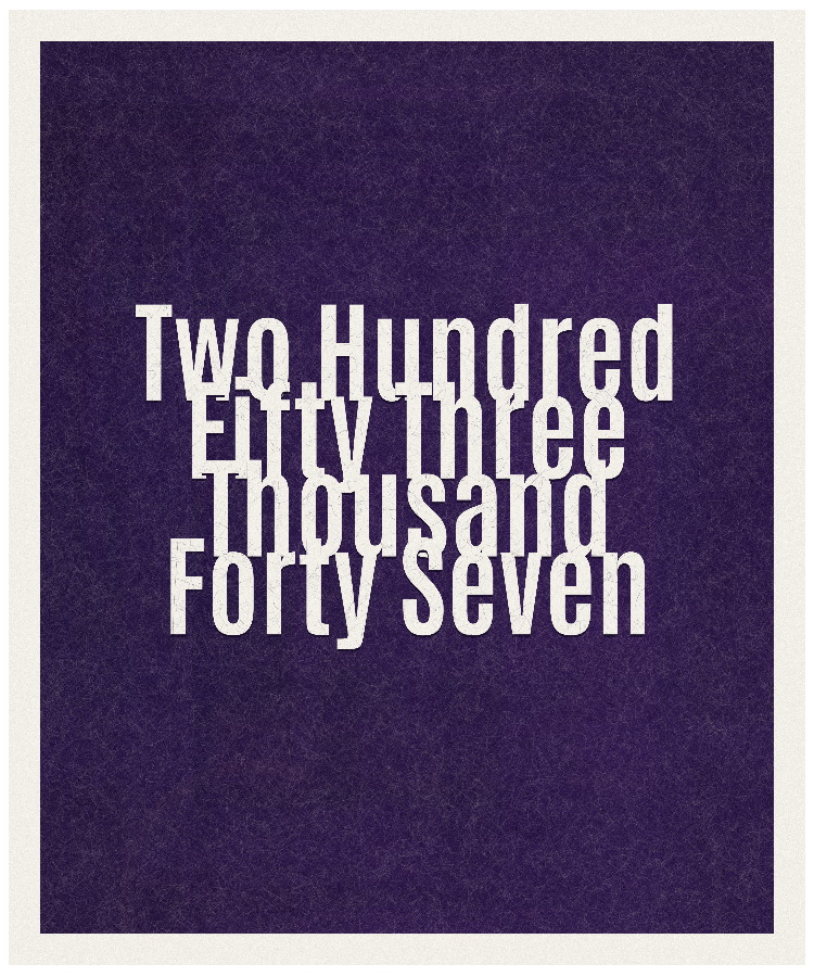Count #253047