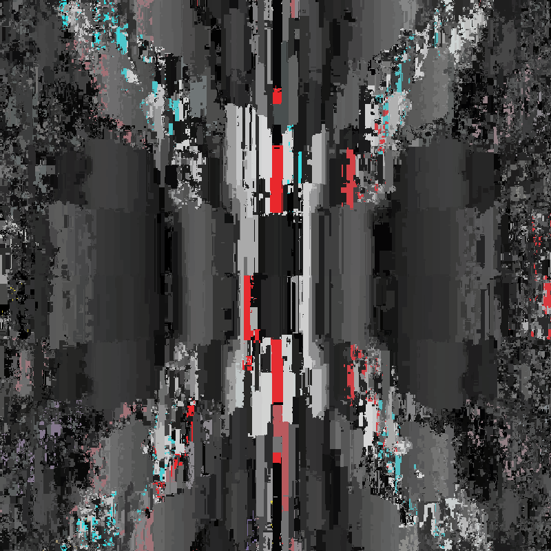 Glitchy feedback void #9