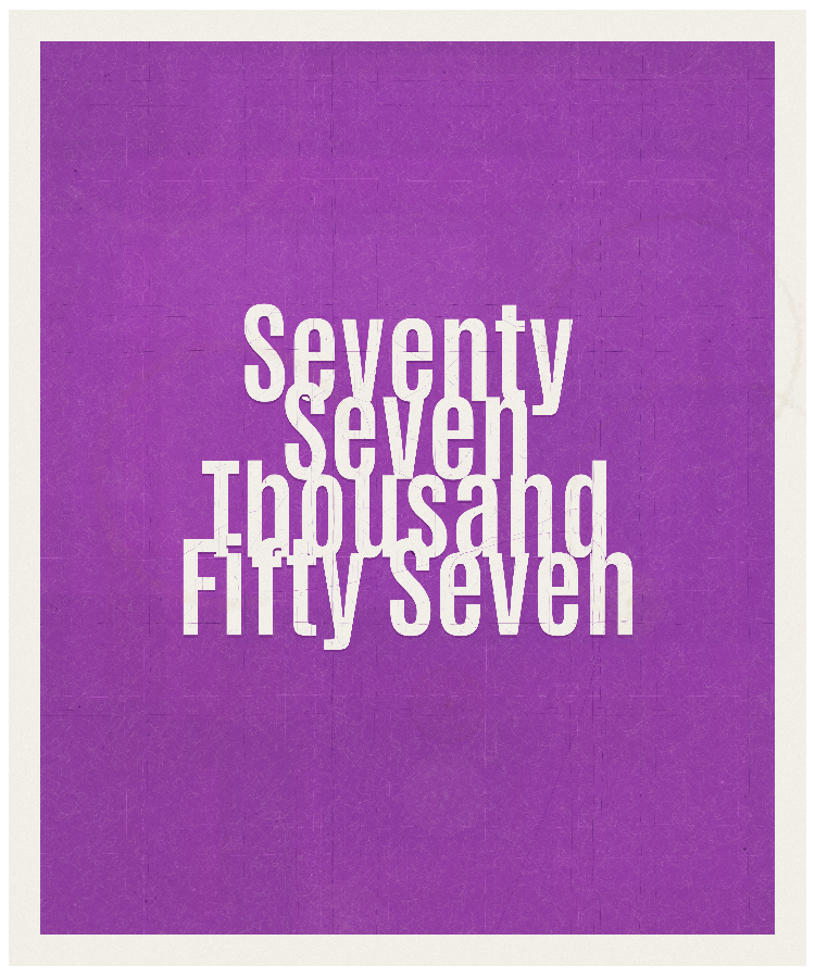 Count #77057