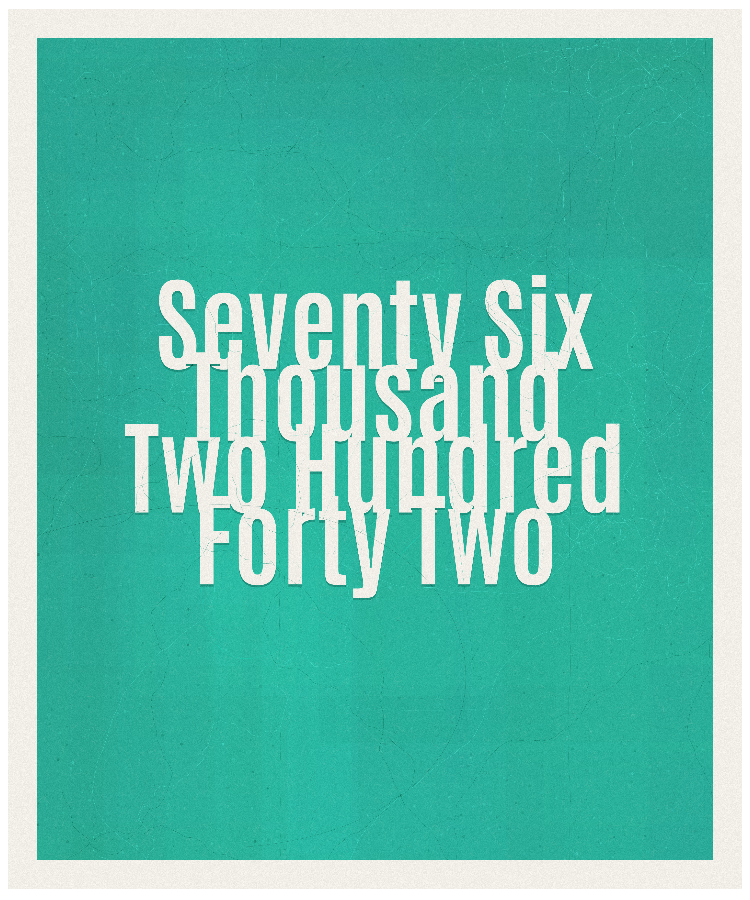 Count #76242