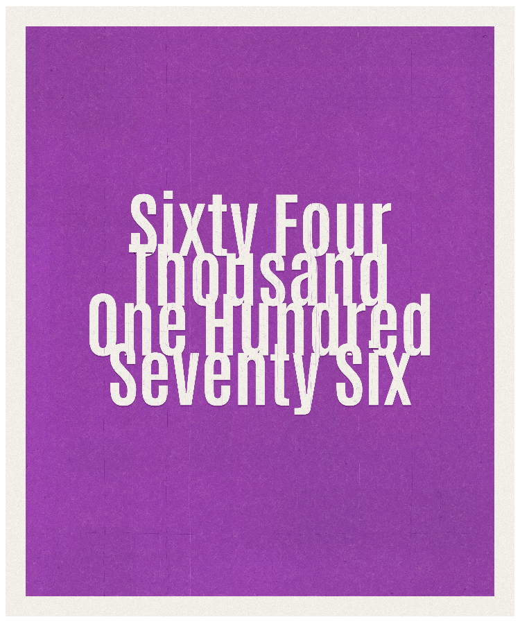 Count #64176