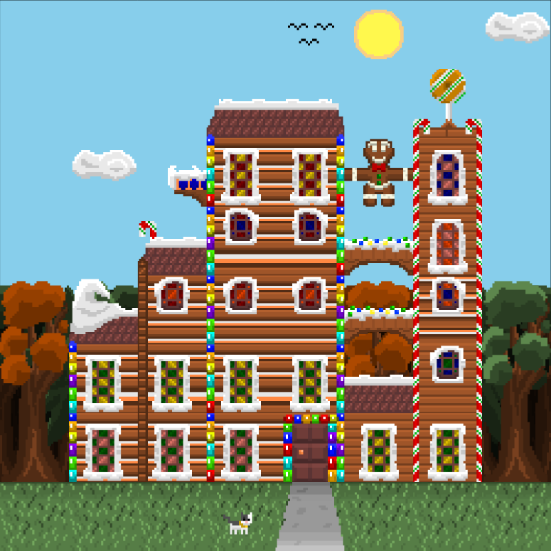 2D Mansion Candy House #120