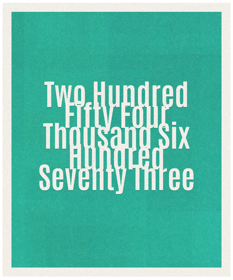 Count #254673