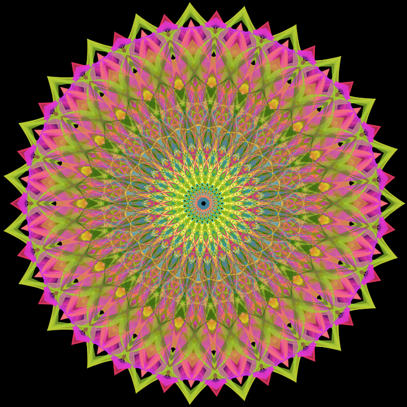 Morphing Mandala - #fxhashturnsone charity #32