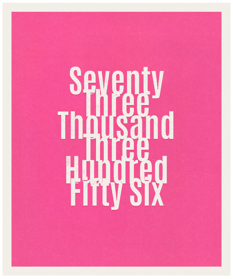 Count #73356