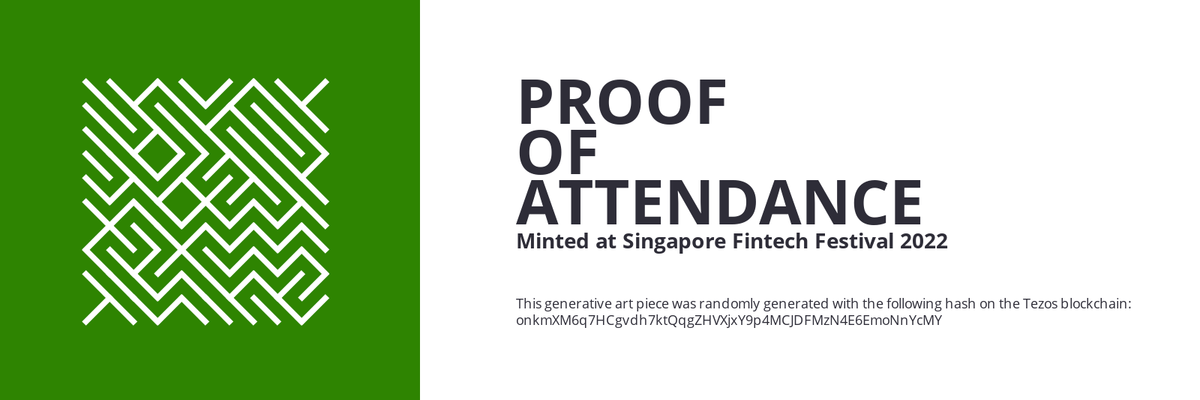 SFF2022 Proof of Attendance Token #119