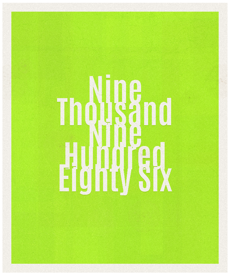 Count #9986