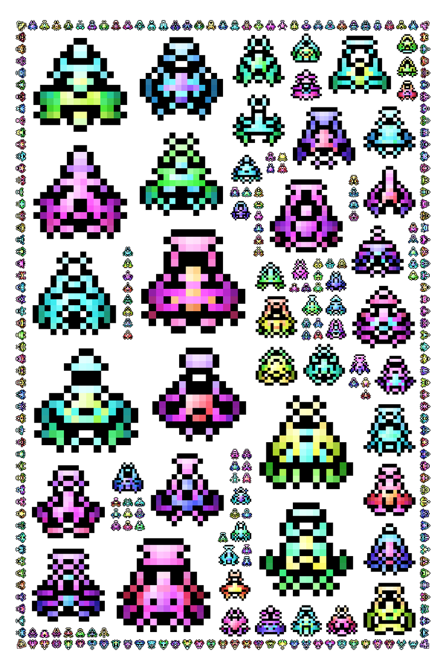 Pixel Spaceships #32