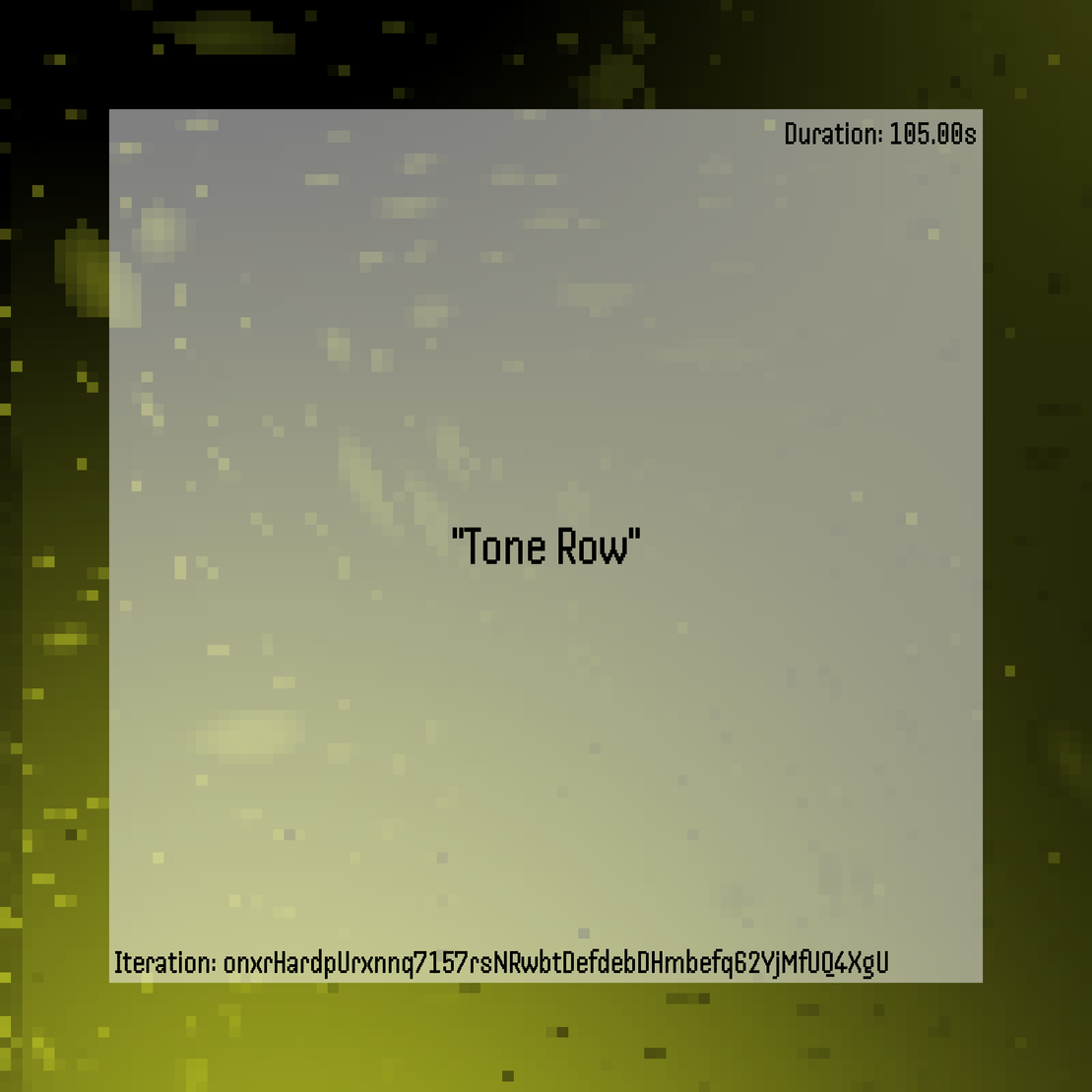 Tone Row #81