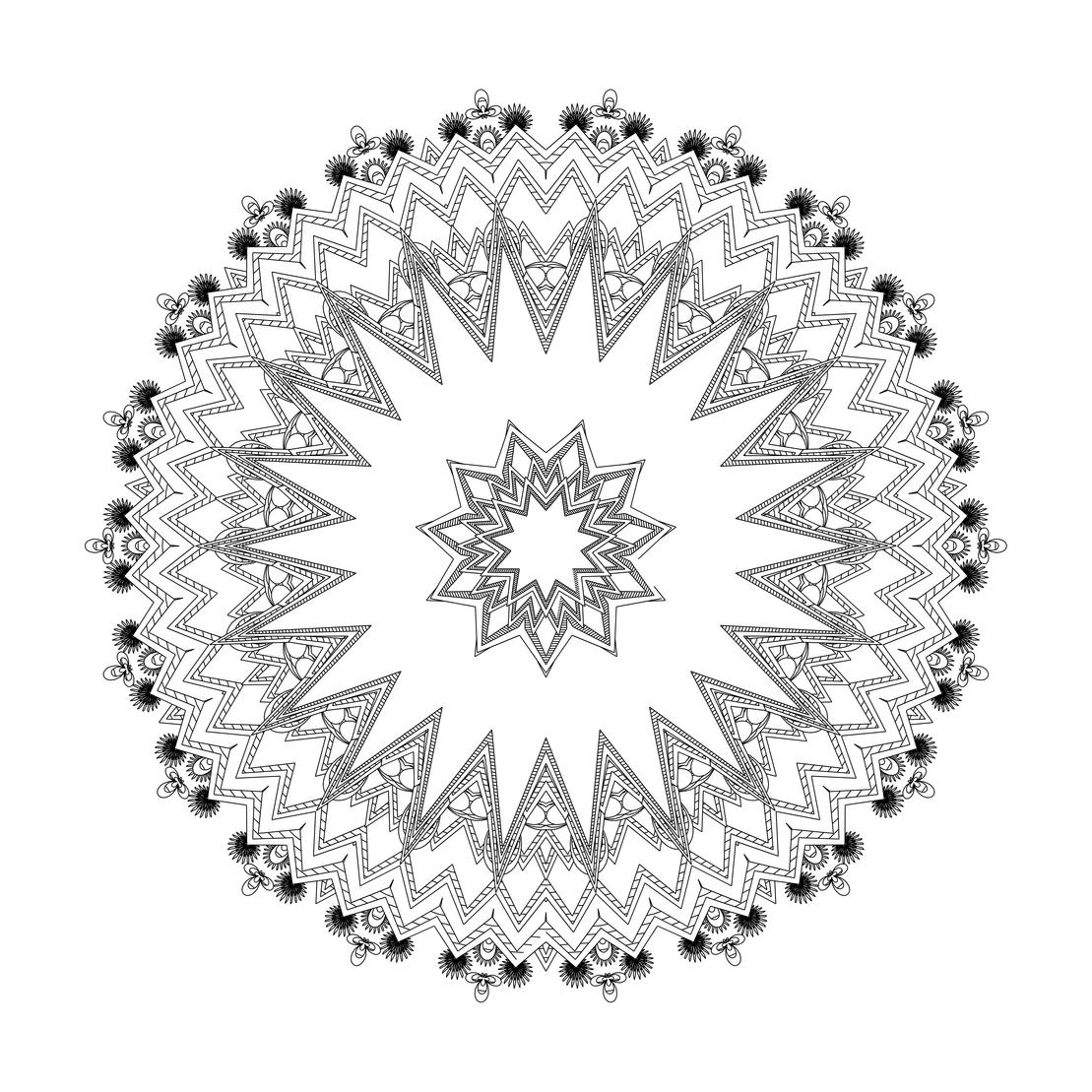 LL21 Mandala #209