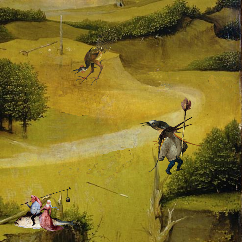 Bosch`s Creatures #98