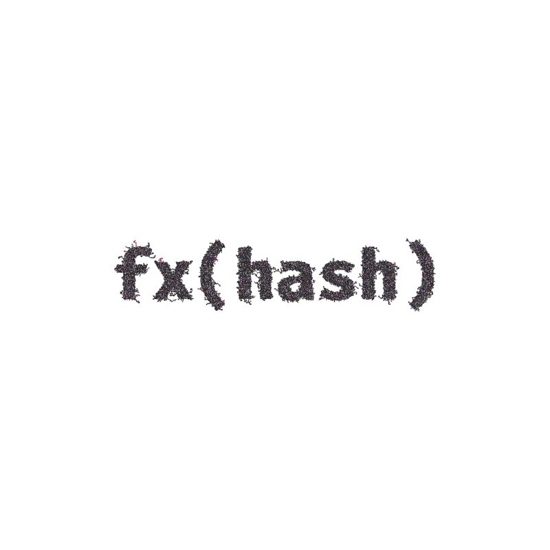 FXHASH Generative Logo #90