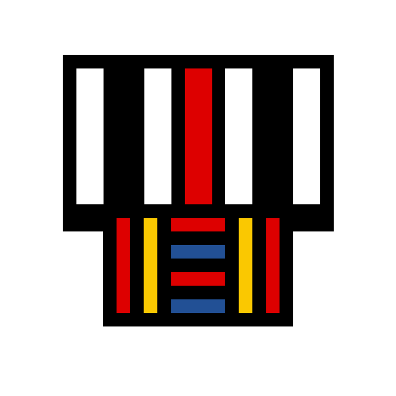 Piet Skulls #44