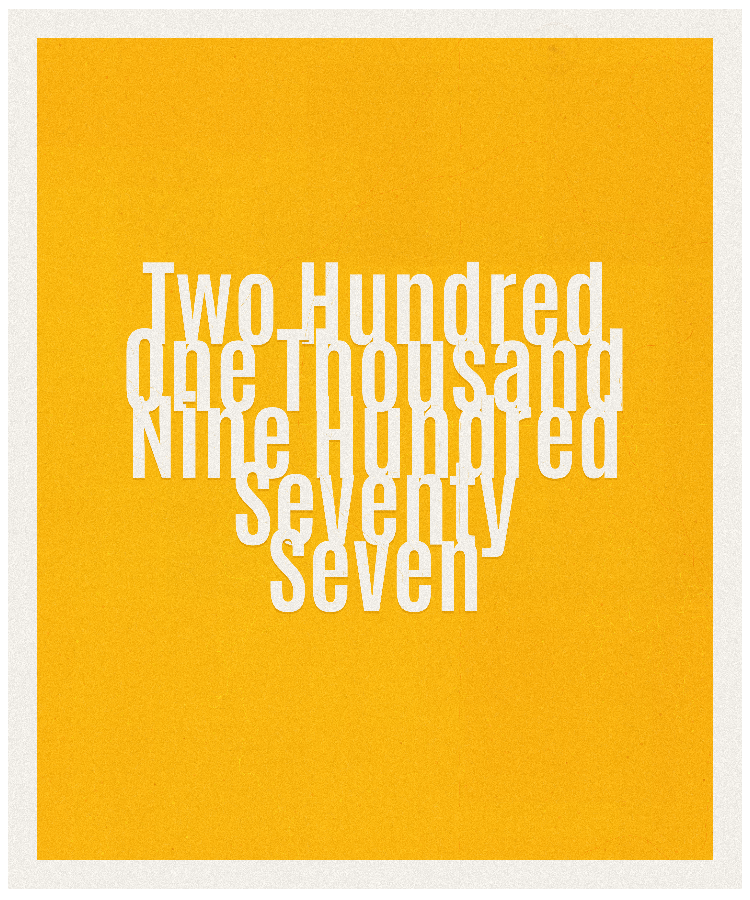 Count #201977