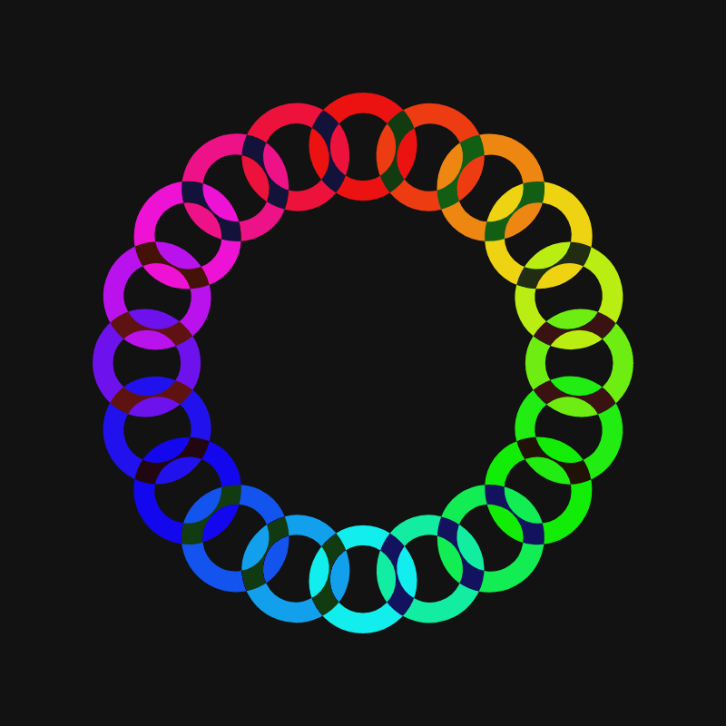 Harlequin's Wheel #26